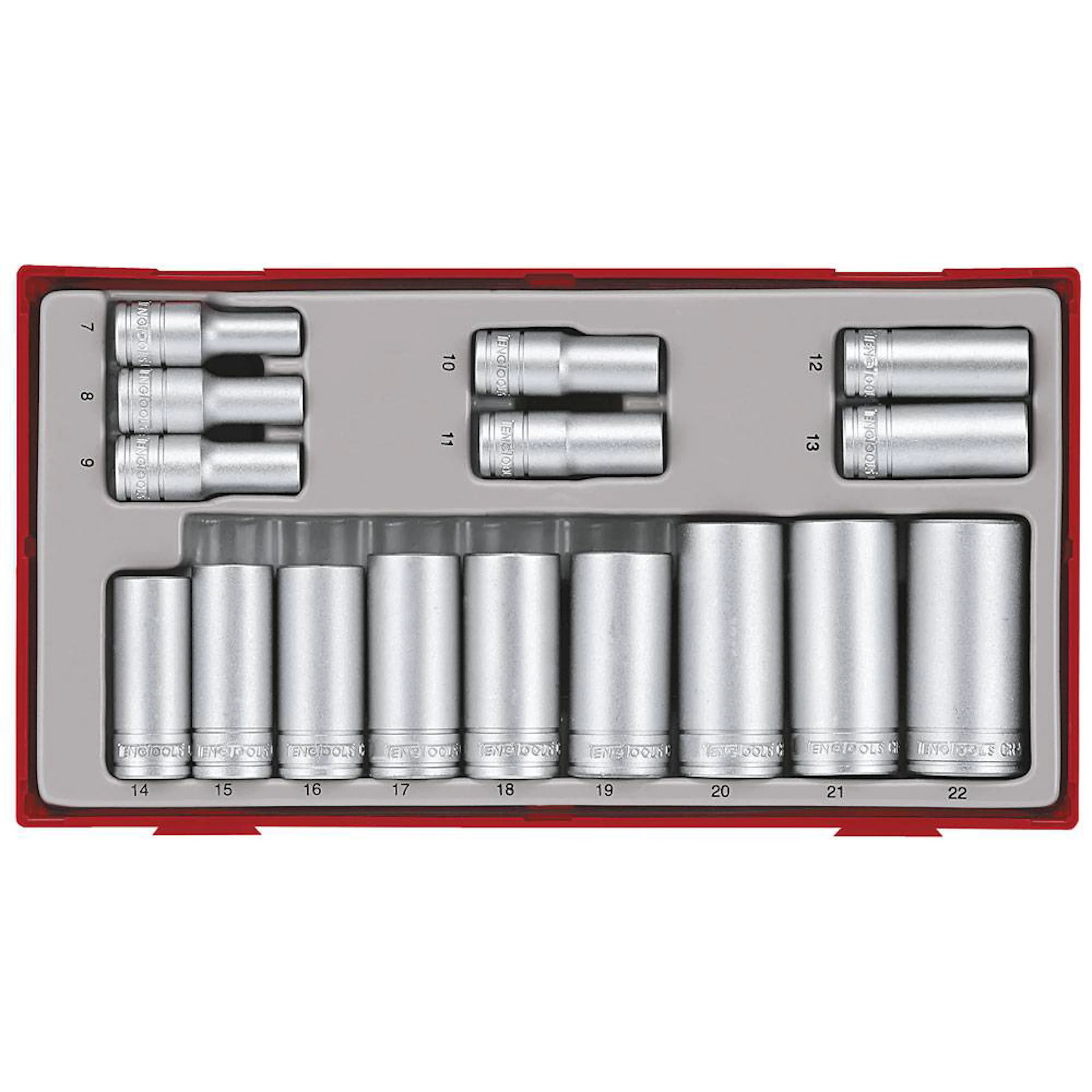Hylssats Teng Tools 3/8 TT381612