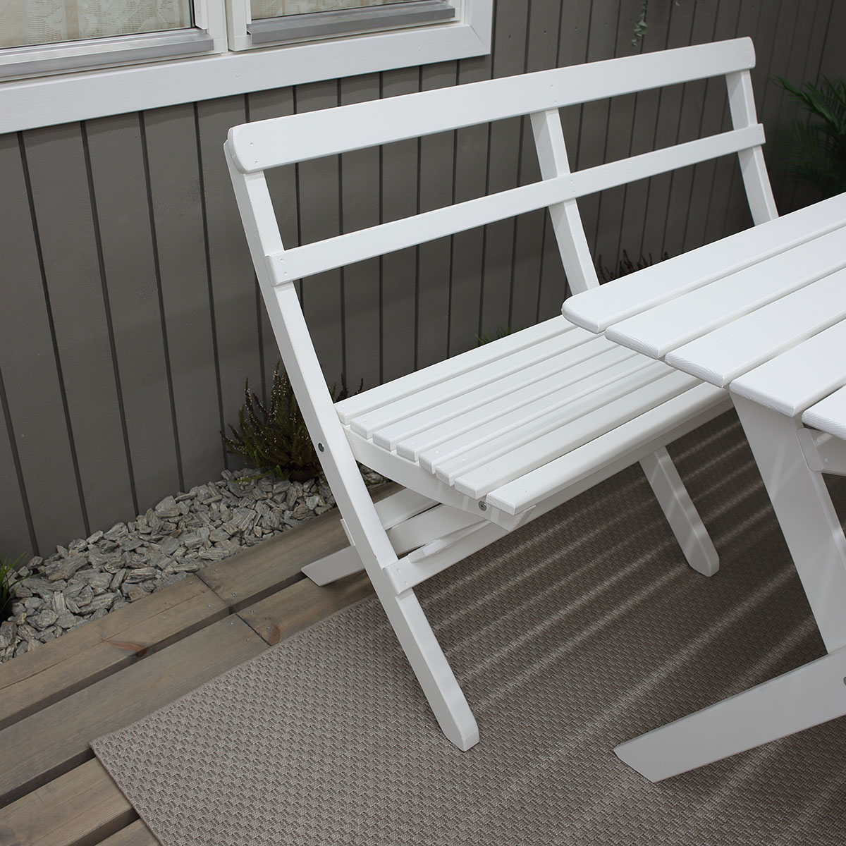 Matgrupp Baltic Garden Knohult Vit