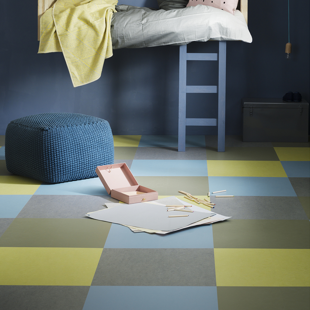 Linoleumgolv Forbo Marmoleum Click Rosemary Green