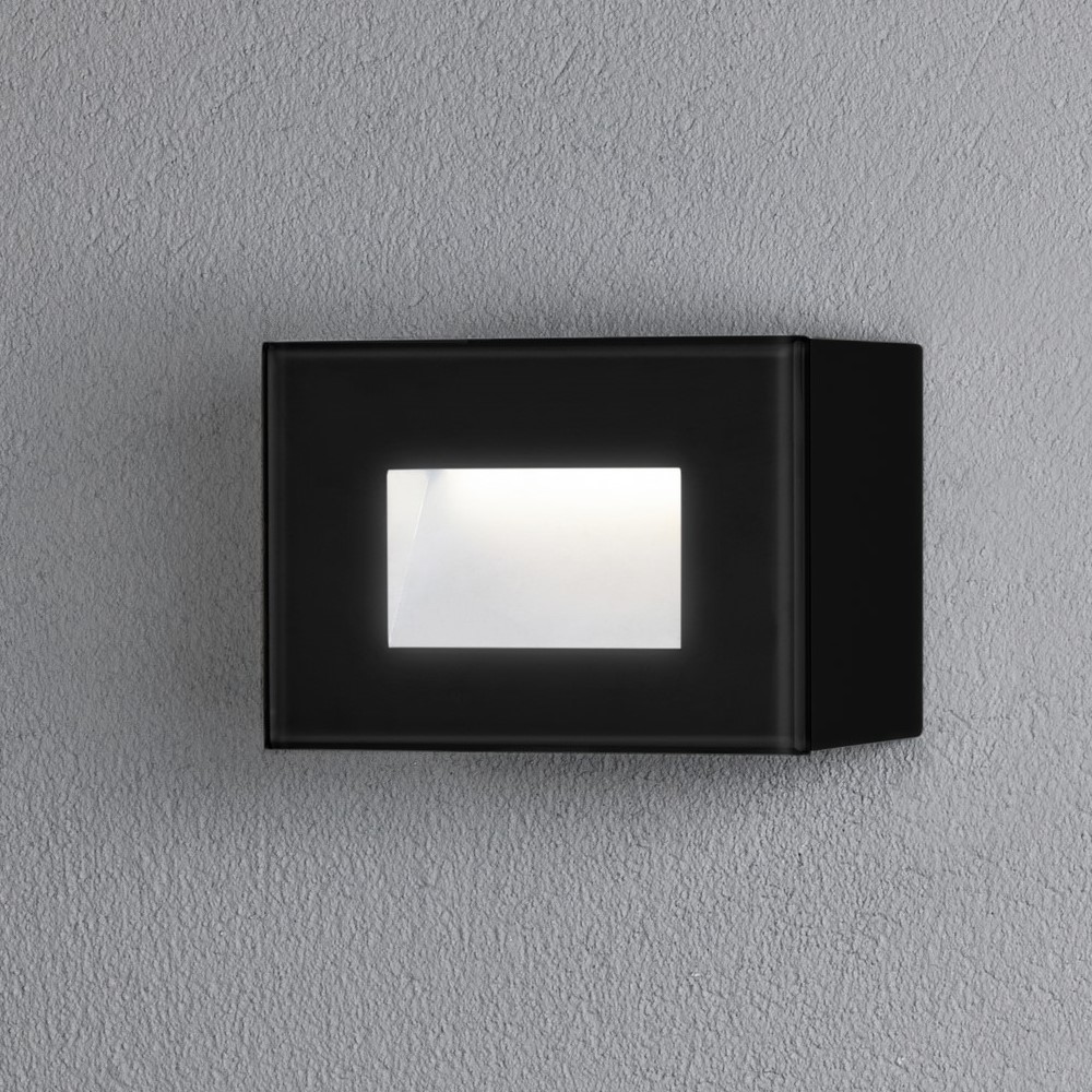 Vägglykta Gnosjö Konstsmide Chieri 4W LED Rektangulär