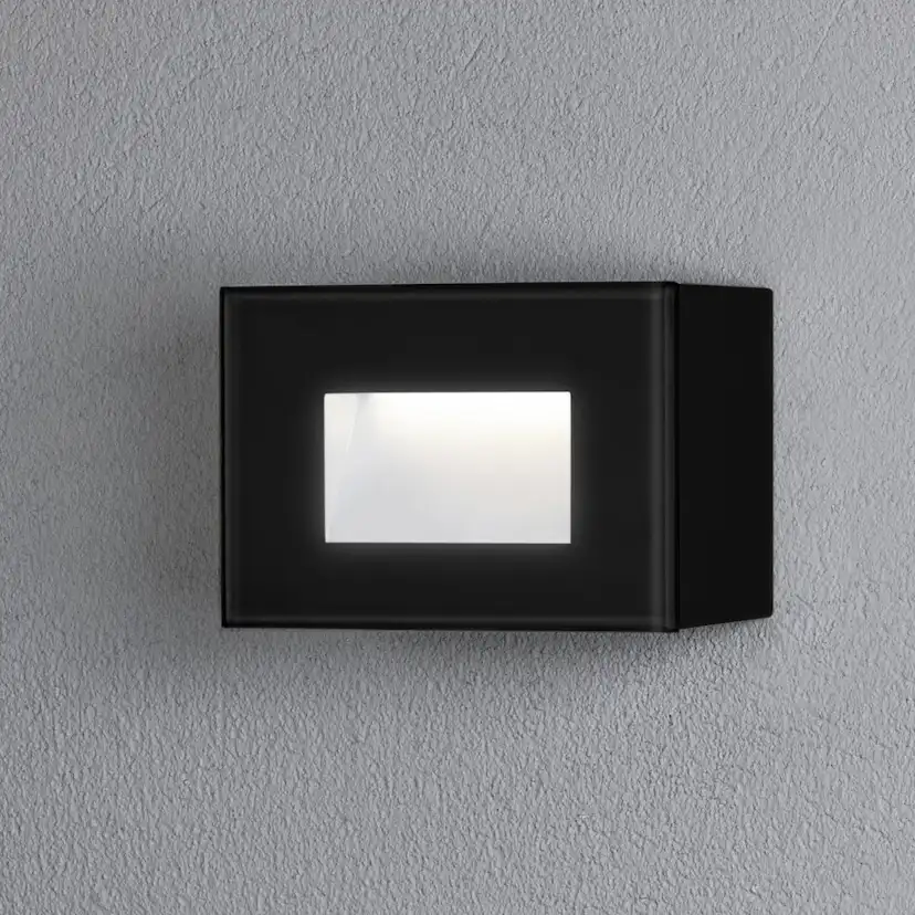 Vägglykta Gnosjö Konstsmide Chieri 4W LED Rektangulär