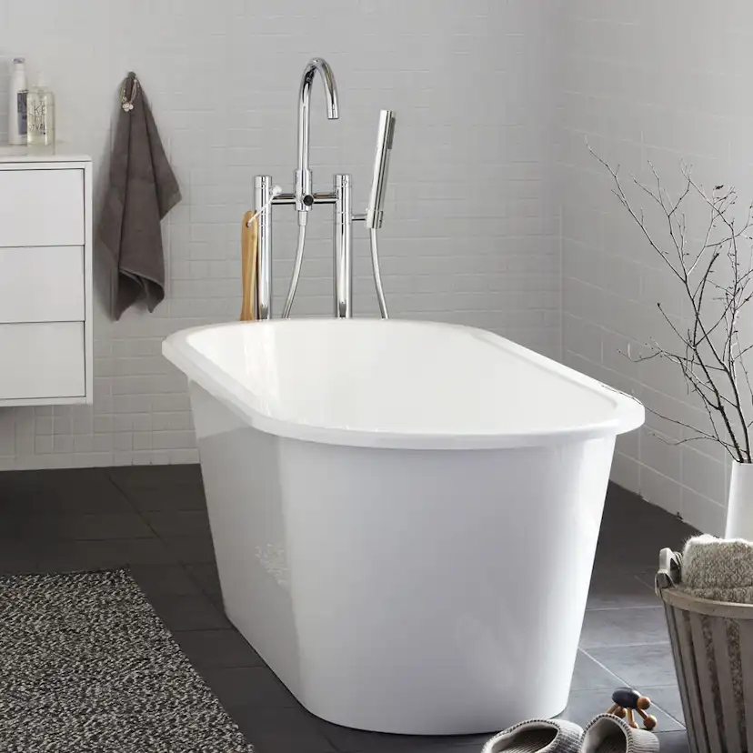 Badkar Hafa Original 160 Gjutmarmor