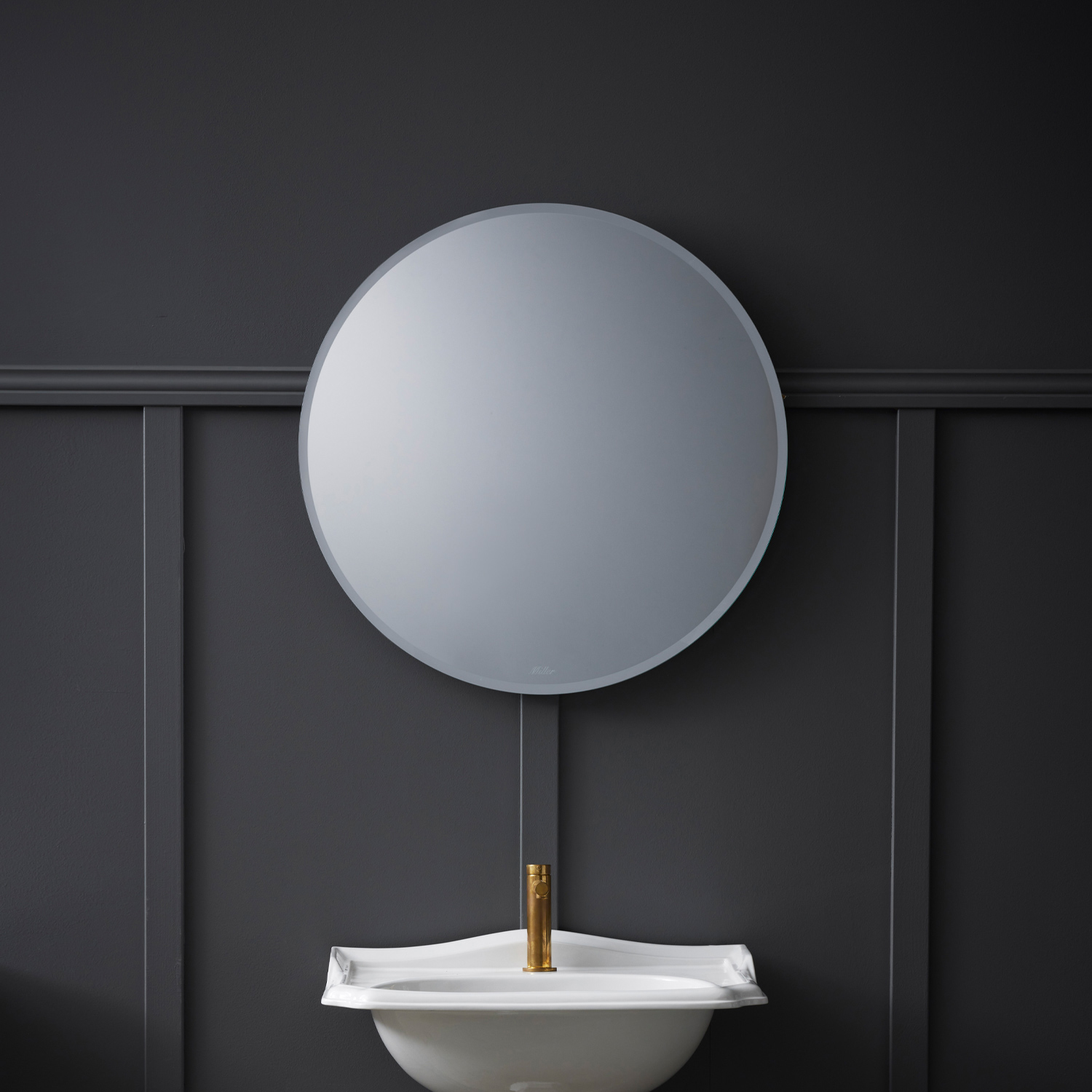 Badrumsspegel Miller Badrum Ambient DIM Classic Rund