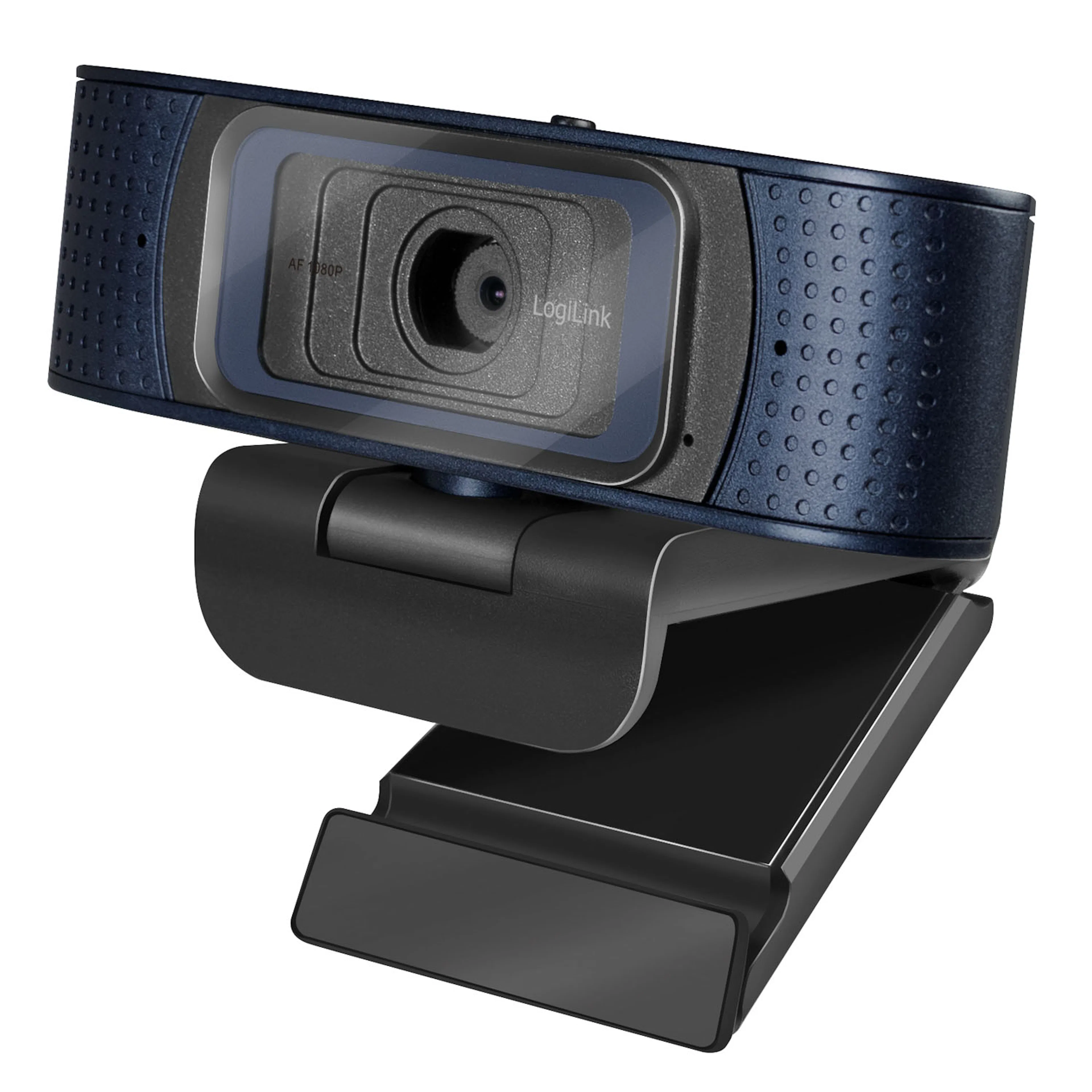 Webbkamera LogiLink Pro 1080p 80° Autofokus 2x Mic