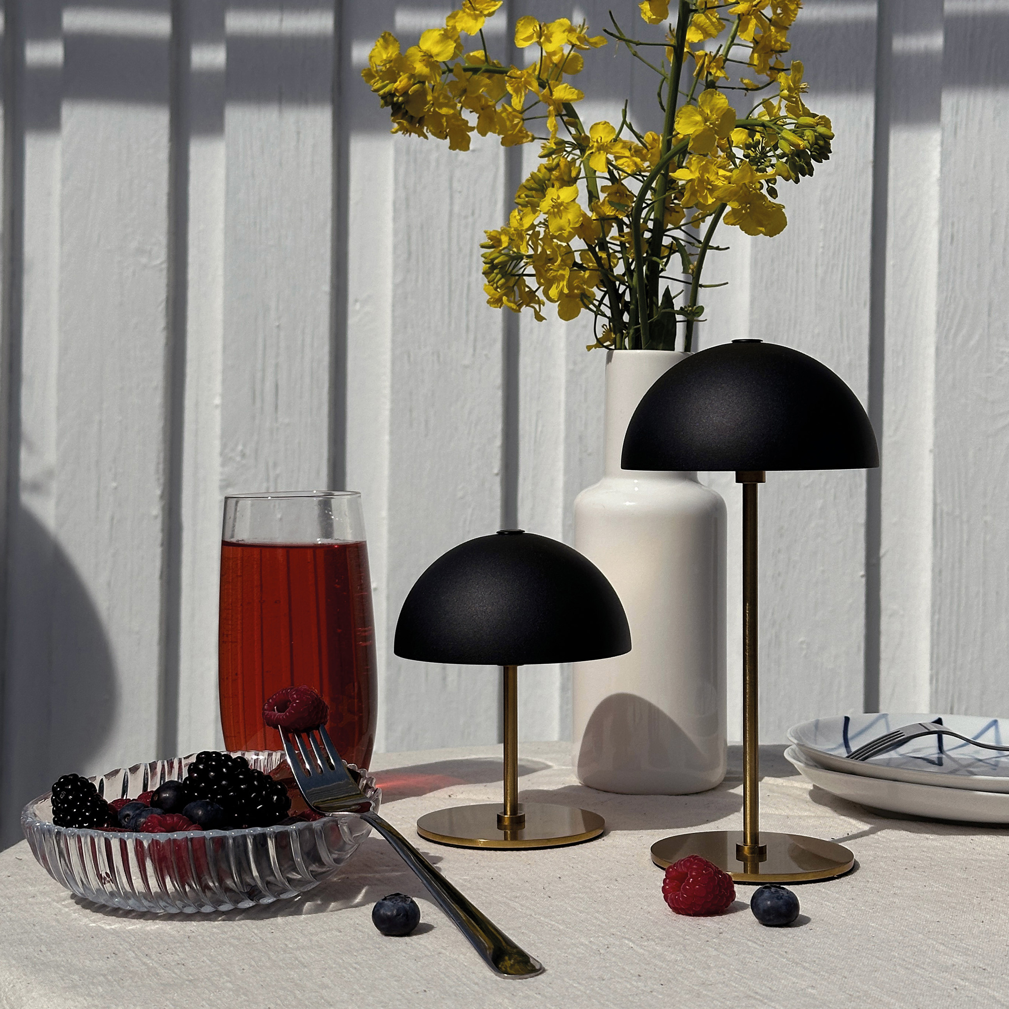 Bordslampa Dyberg Larsen Along Mini 2-pack LED och Touchfunktion