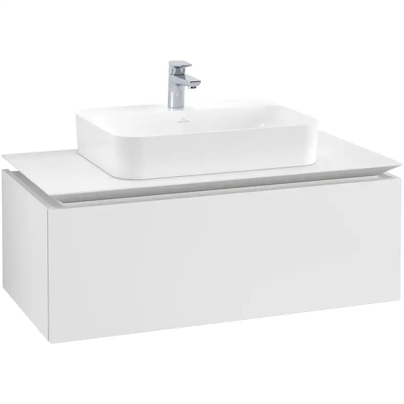Tvättställsskåp Villeroy & Boch Legato Kompakt med 1 Låda för Ytmonterat Tvättställ från Finion & Memento