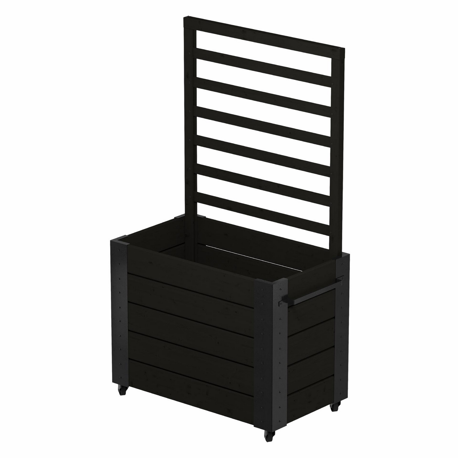 Blomlåda Cubic Med Spaljé