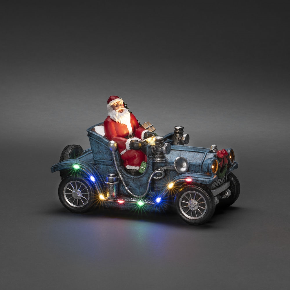Julby Gnosjö Konstsmide Tomte i Bil 11 LED