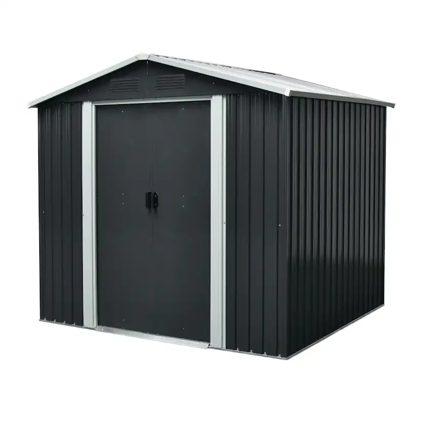 Trädgårdsskjul Mag-Pro 4,1 m² Antracit 1740 x 2360 x 1900 mm