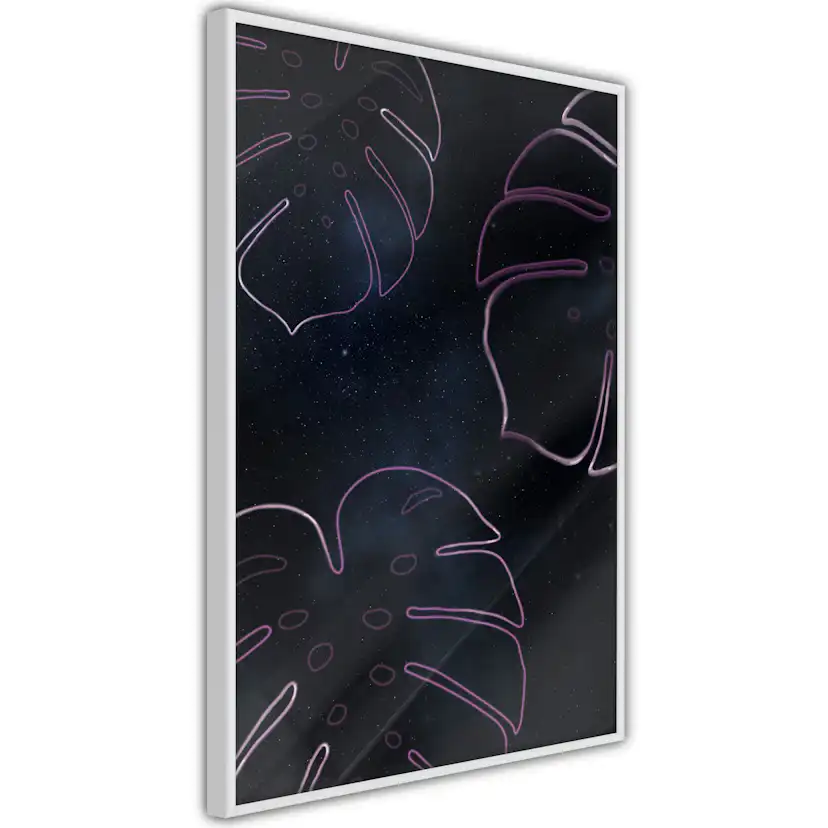 Poster Artgeist Affisch Galactic Monstera