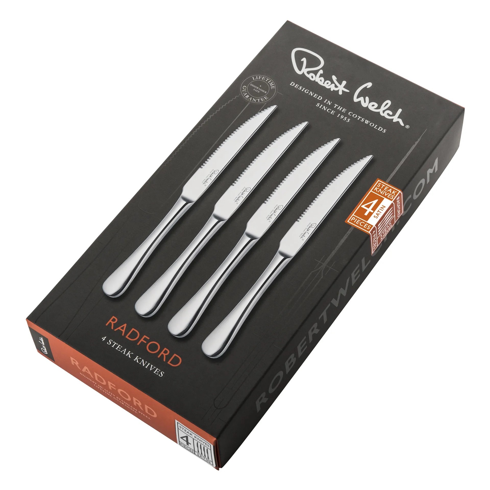Grillkniv Robert Welch Radford Matt 4st