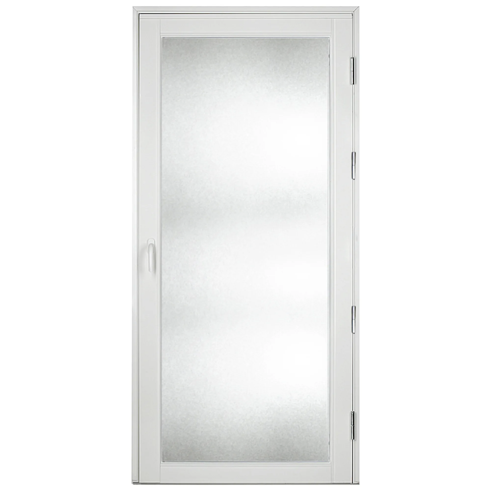 Svalbard Helglas 10x21 H Blå NCS S 6020-B BxH: 100x210cm, S-6020-B, Blå, Högerhängd