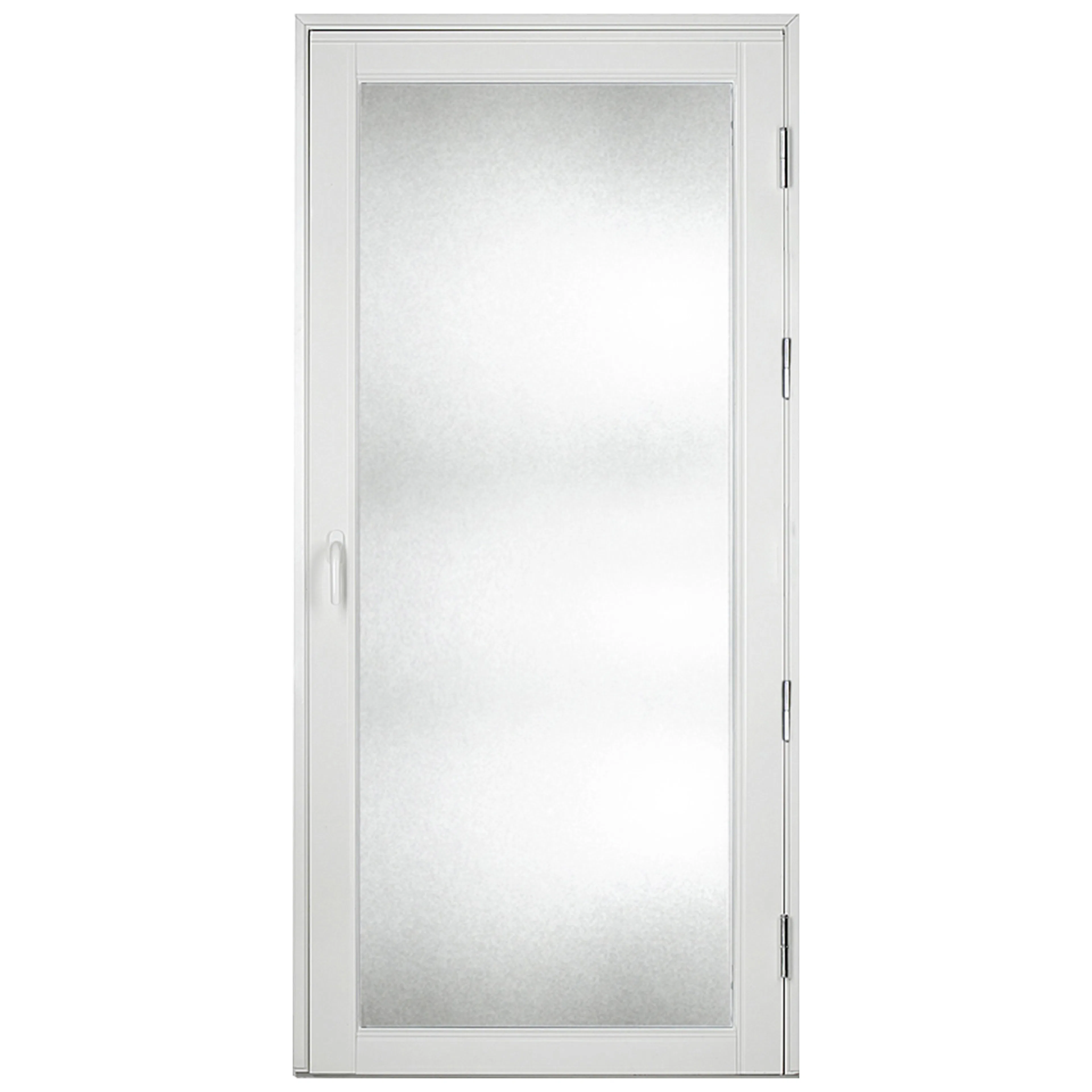 Svalbard Helglas 10x21 H Blå NCS S 6020-B BxH: 100x210cm, S-6020-B, Blå, Högerhängd