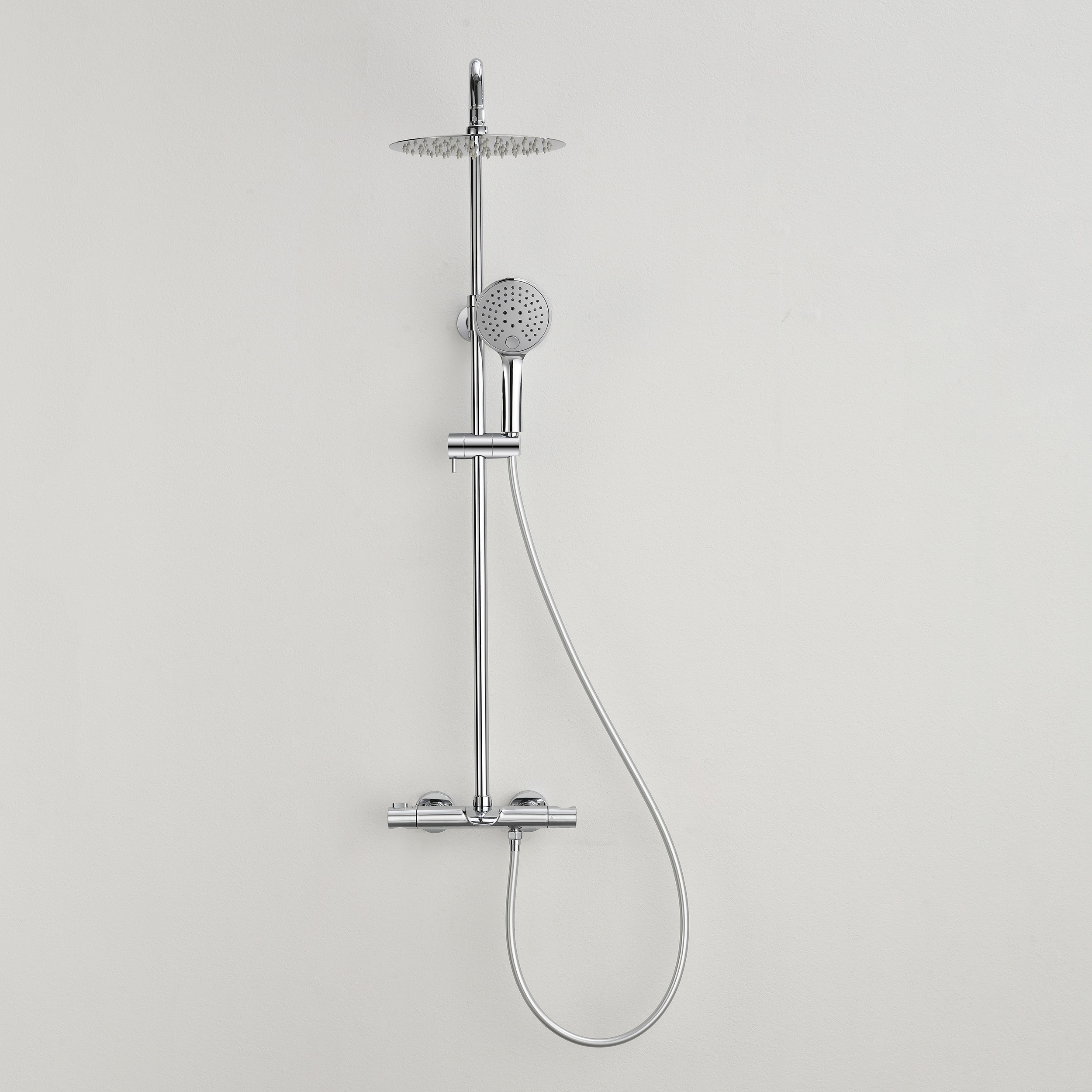 Takduschset Bathlife Svalla med Badkarsblandare