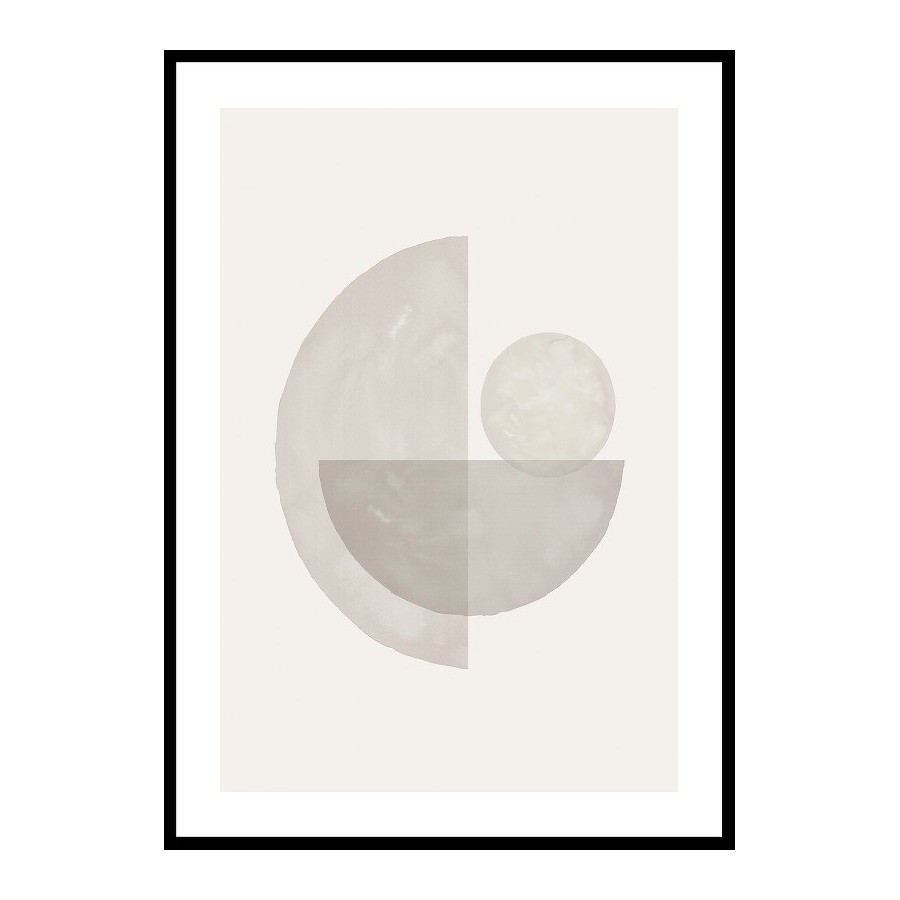 Poster Gallerix Abstract Circles No3