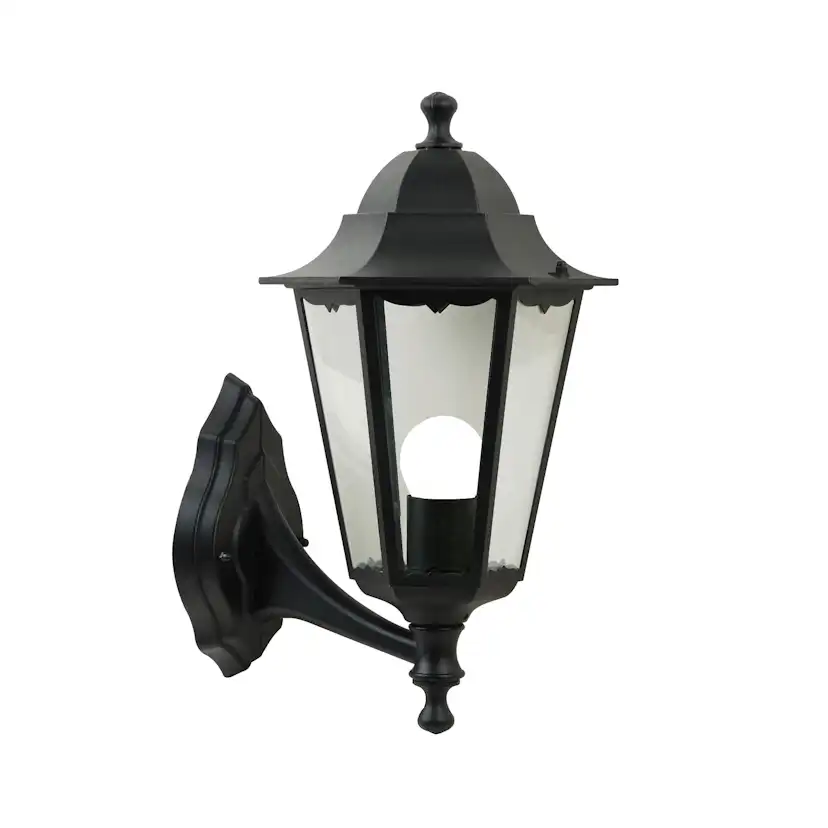 Vägglampa Nordlux Cardiff Up Utebelysning Vägg i Svart Aluminium & Glas