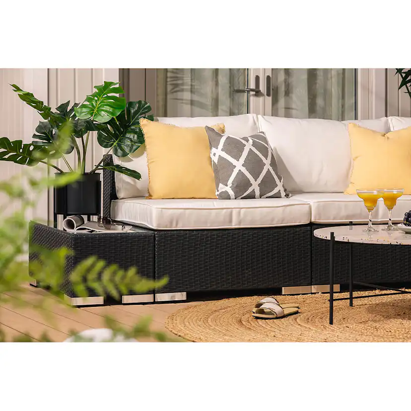 Loungegrupp Comfort Garden Bahamas 5-sits inkl. Dynor Utomhus