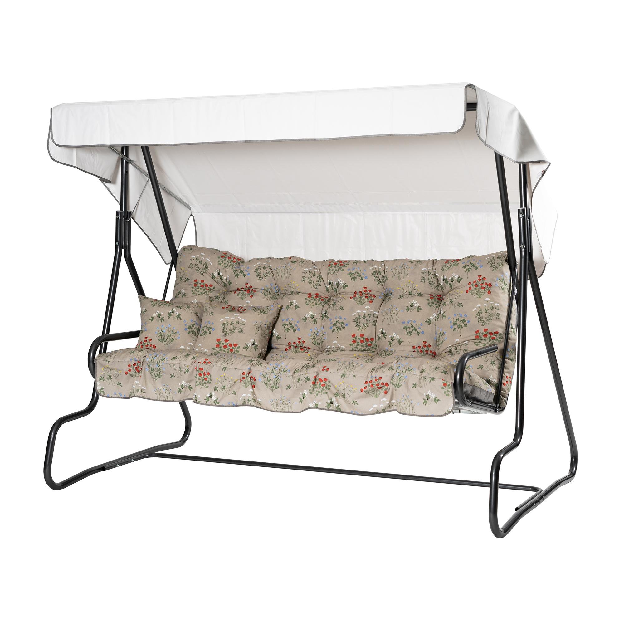 De Grande 3- pers. hammock, 99B Grå/Beige