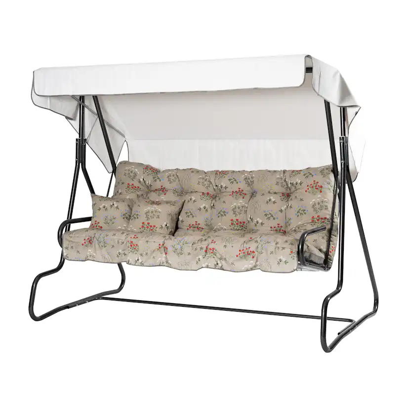 De Grande 3- pers. hammock, 99B Grå/Beige