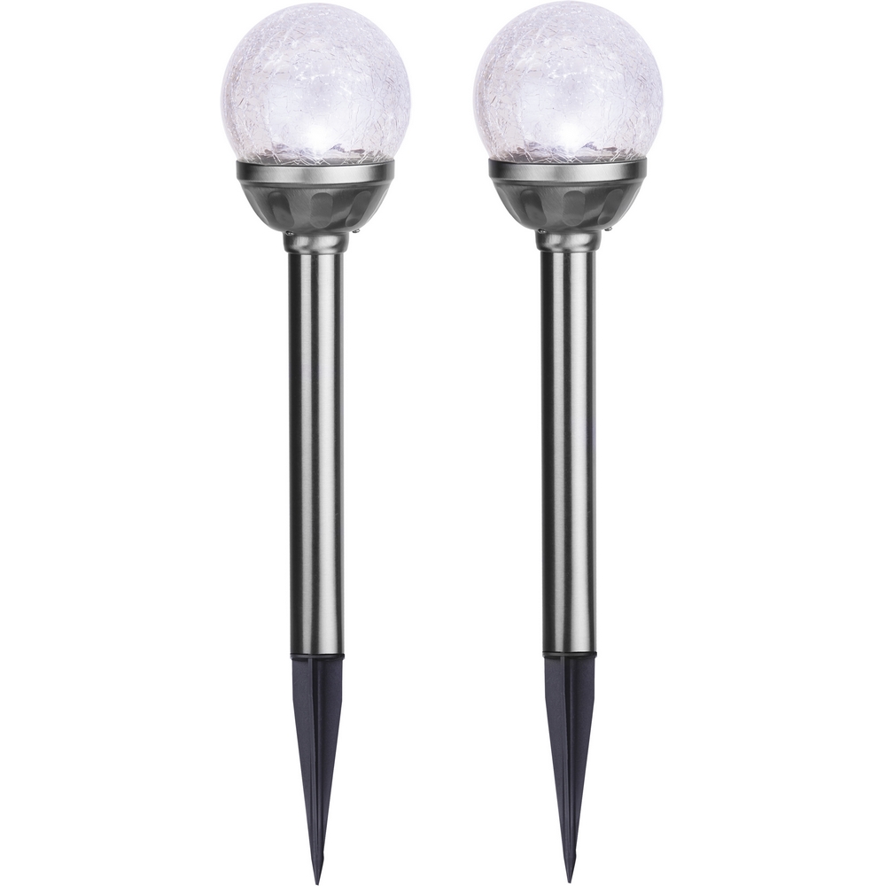 Solcells-pollare Star Trading Roma 2-pack