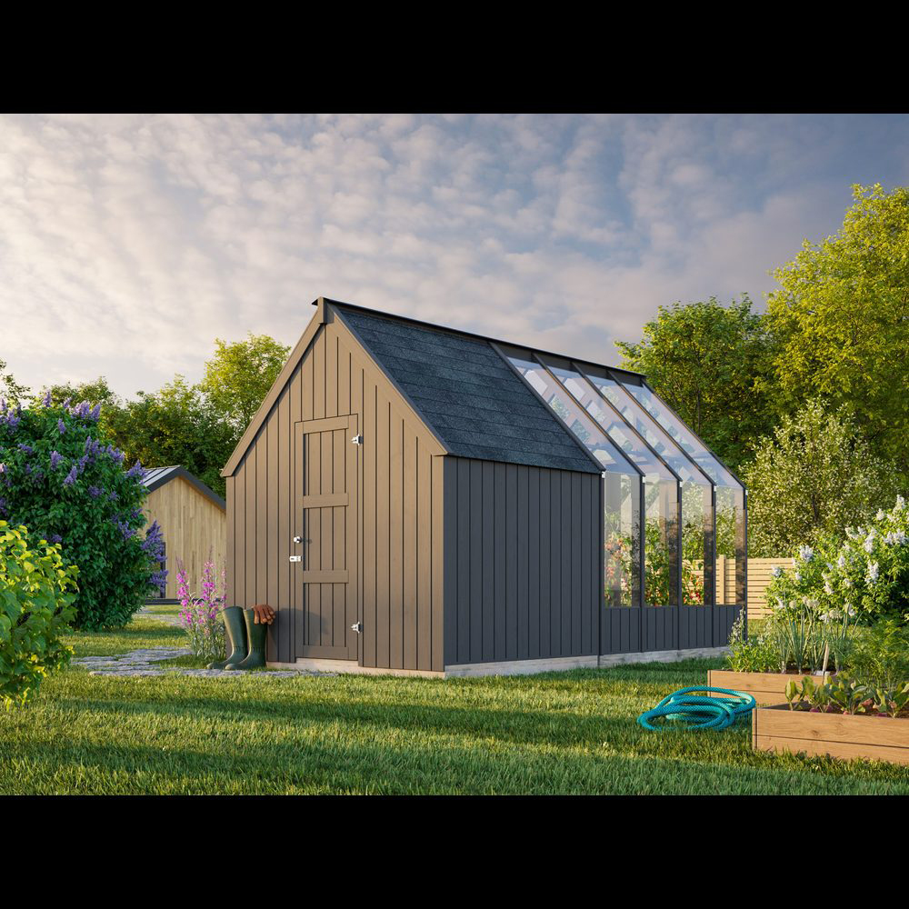 Förråd Palmako Emilia 4,4 m² (inv 4,0 m²)