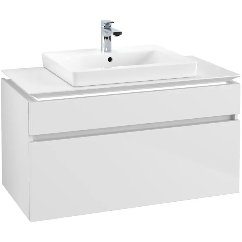 Tvättställsskåp Villeroy & Boch Legato 1000 med 2 Lådor för Tvättställ från Finion & Subway