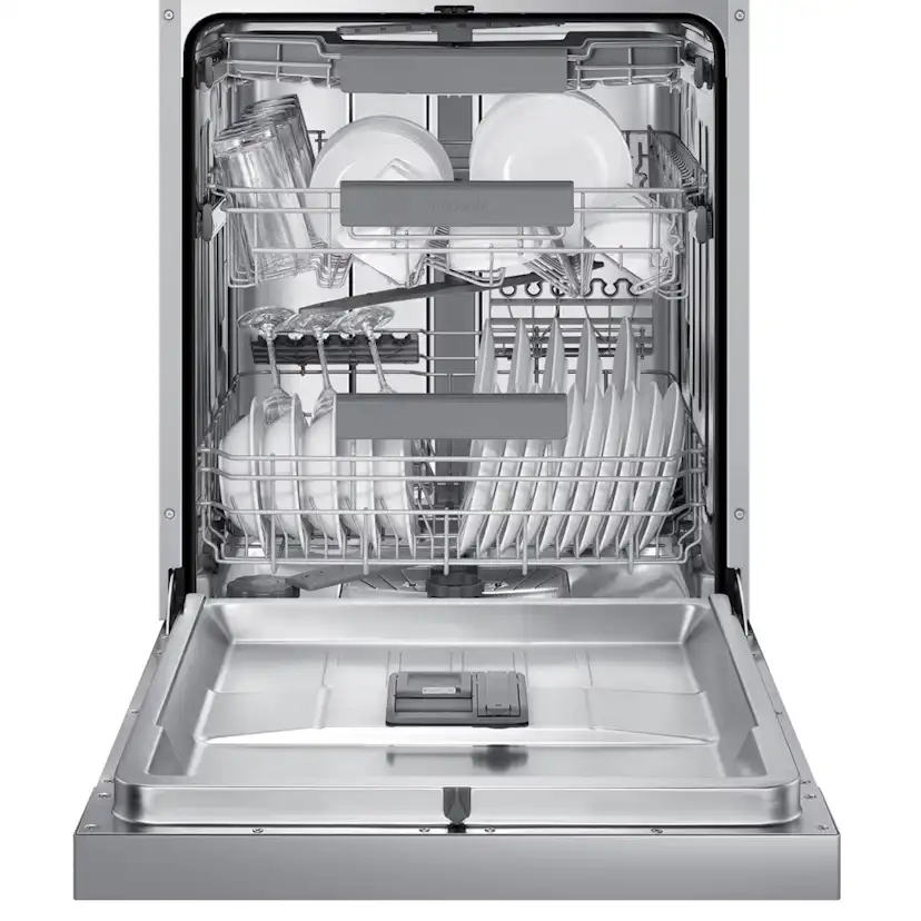 Fristående Diskmaskin Samsung DW60A6092US/EE Rostfri med Auto Open och Aqua Stop