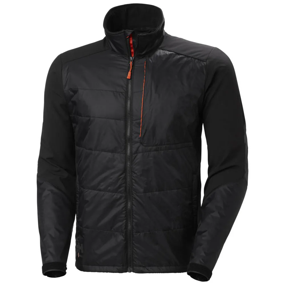 HYBRIDJACKA HH 73233-990 SVART STL L Storlek: L