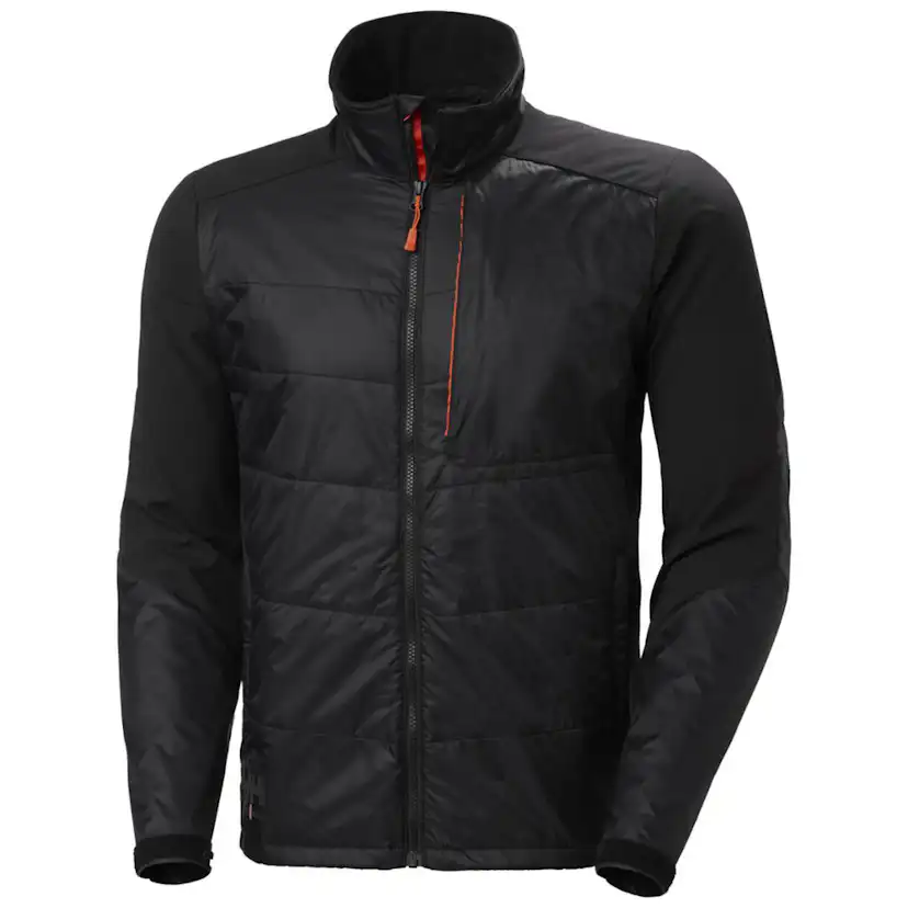 HYBRIDJACKA HH 73233-990 SVART STL L Storlek: L