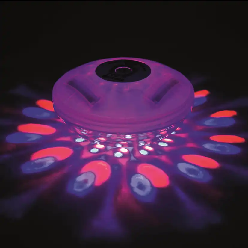 LED-Lampa Bestway Flytande Lampa med Flerfärgsläge till Pool