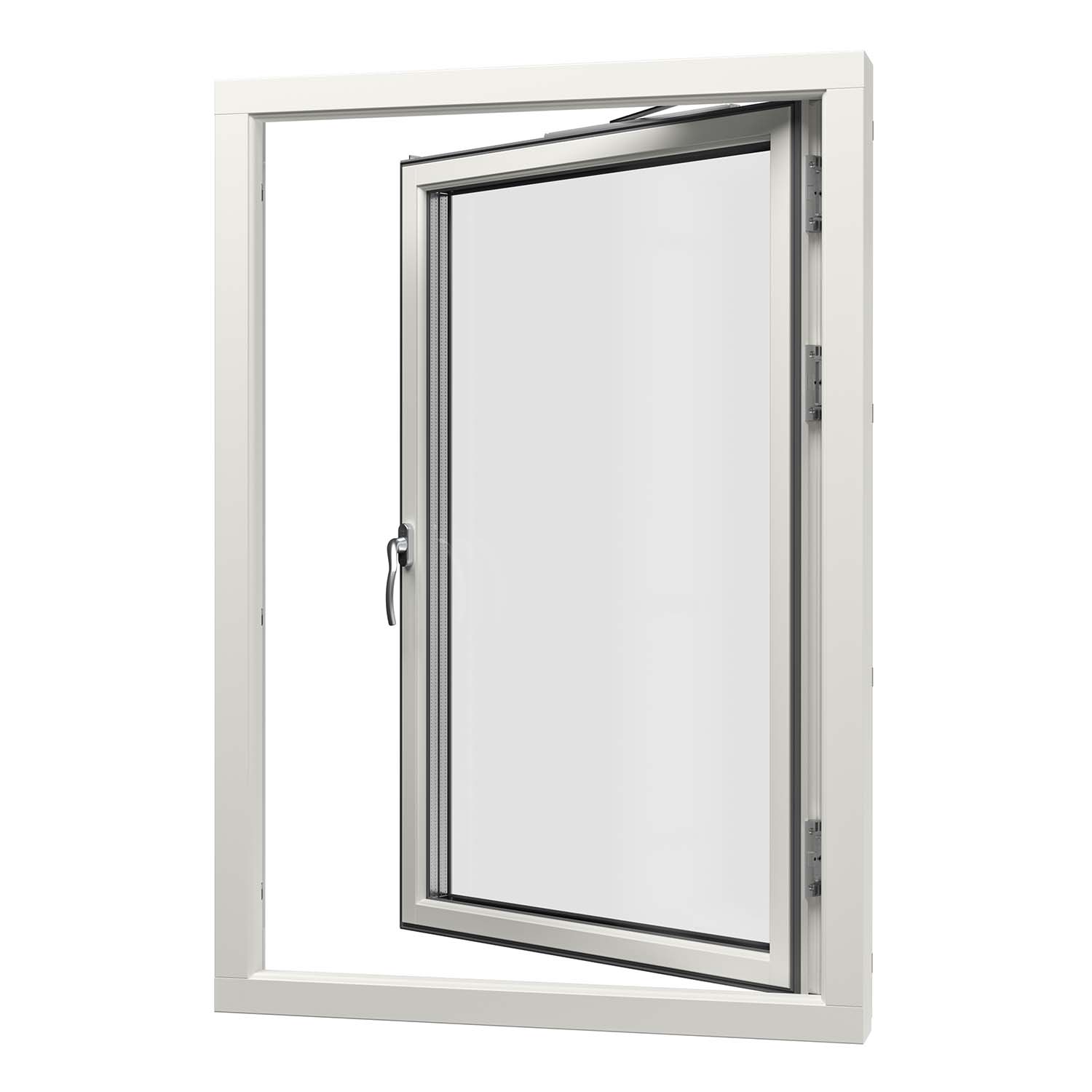 Sidohängt Fönster Svenska Fönster Svanenmärkt Aluminiumbeklätt Trä 3-Glas