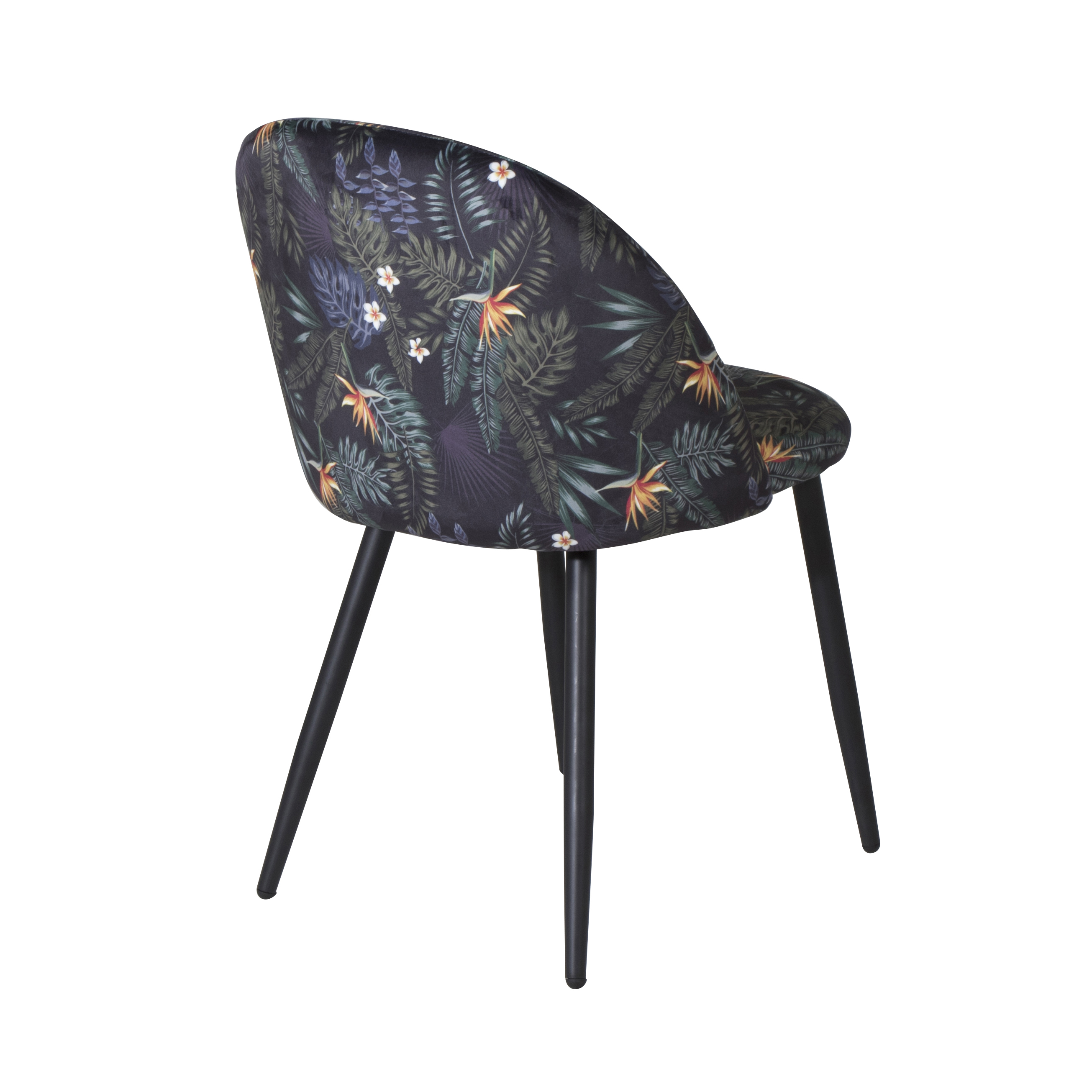 Matstol Venture Home Velvet Blommönstrad