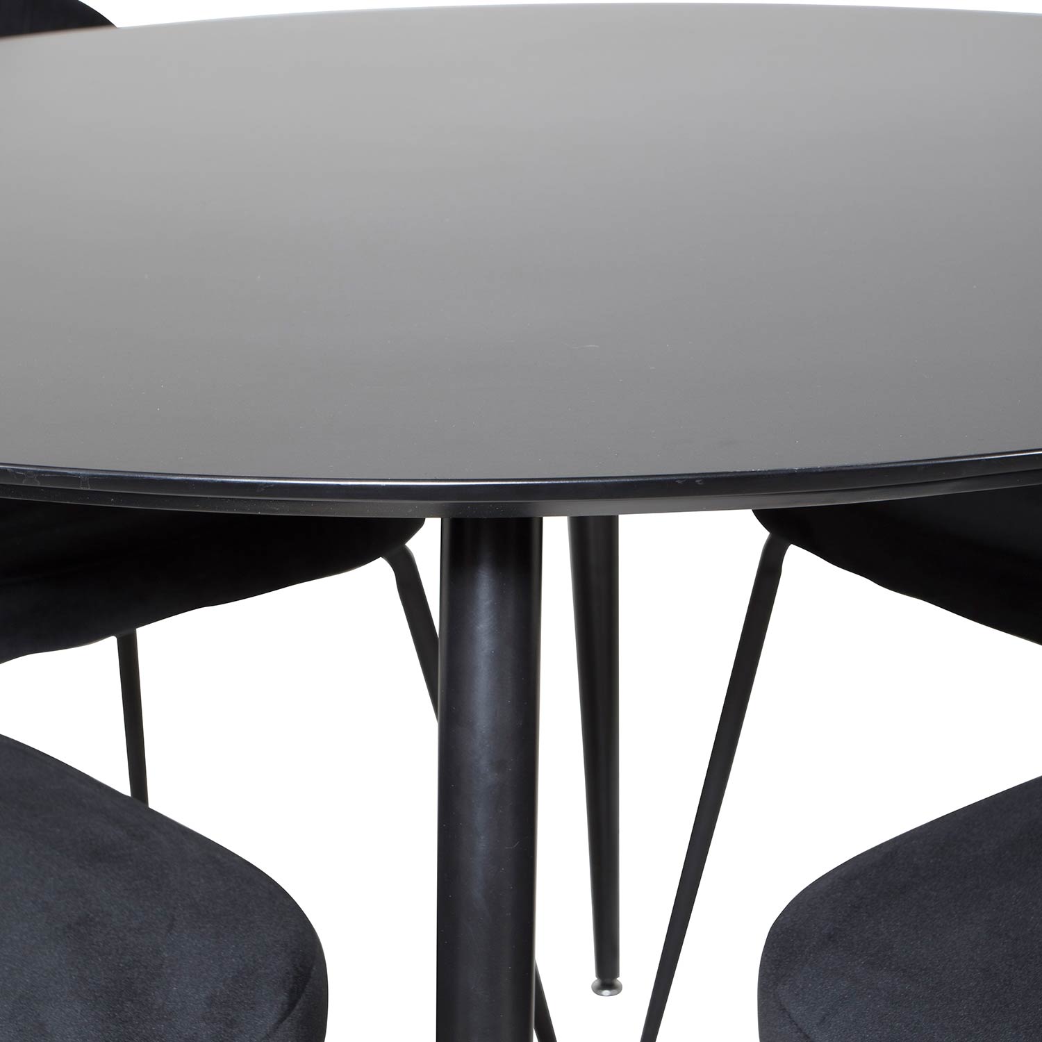 Matgrupp Venture Home Silvia med 4 Wrigley Stolar Runt