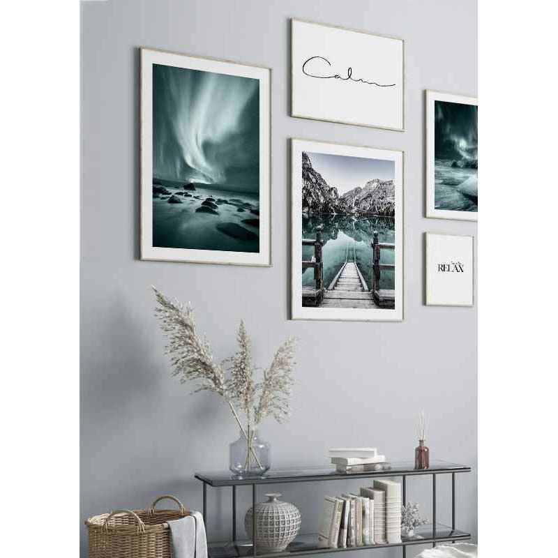 Poster Gallerix Braies Lake No3