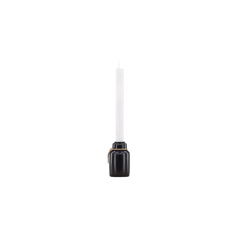 Ulricehamn Candlestick 7cm - Black / 7 cm