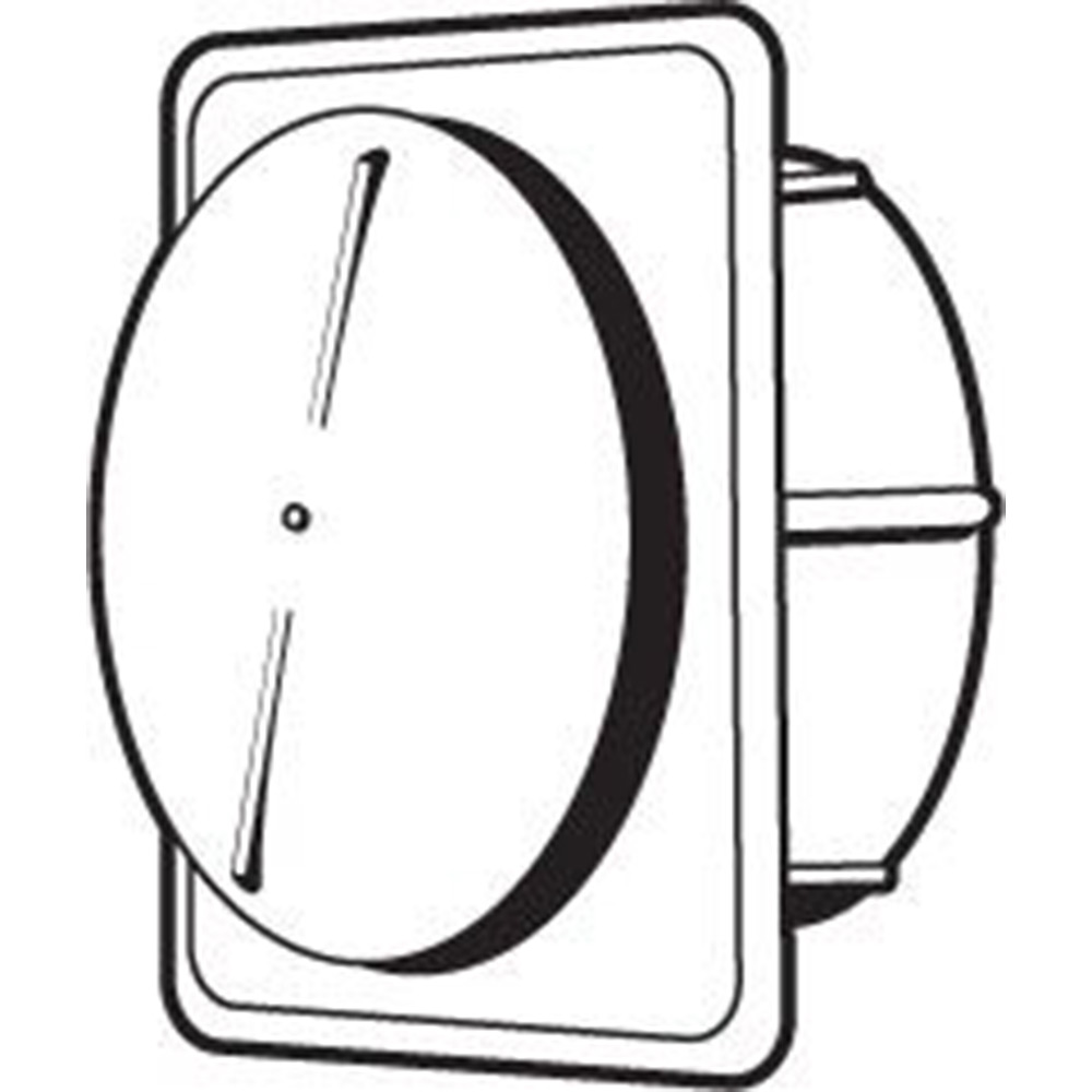 Tallriksventil Leif Arvidsson Rund Ram 282-160