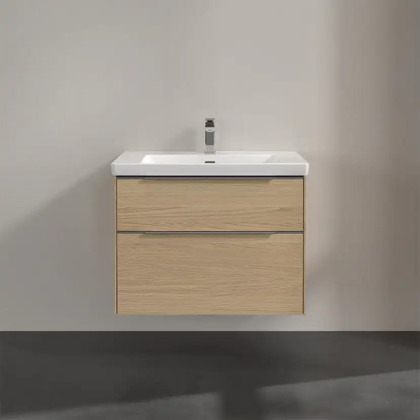 Tvättställsskåp Villeroy & Boch Subway 3.0 med 2 Lådor