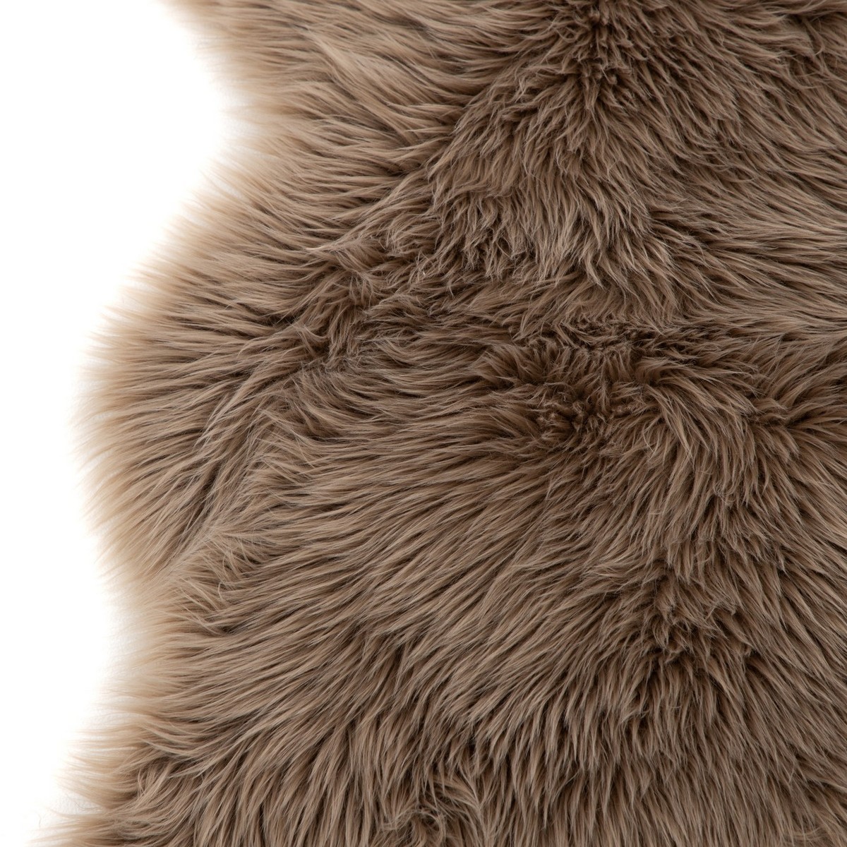 Katy Sheepskin Polyester/fake suede/Acrylic - Brown / - 60*9 Brun