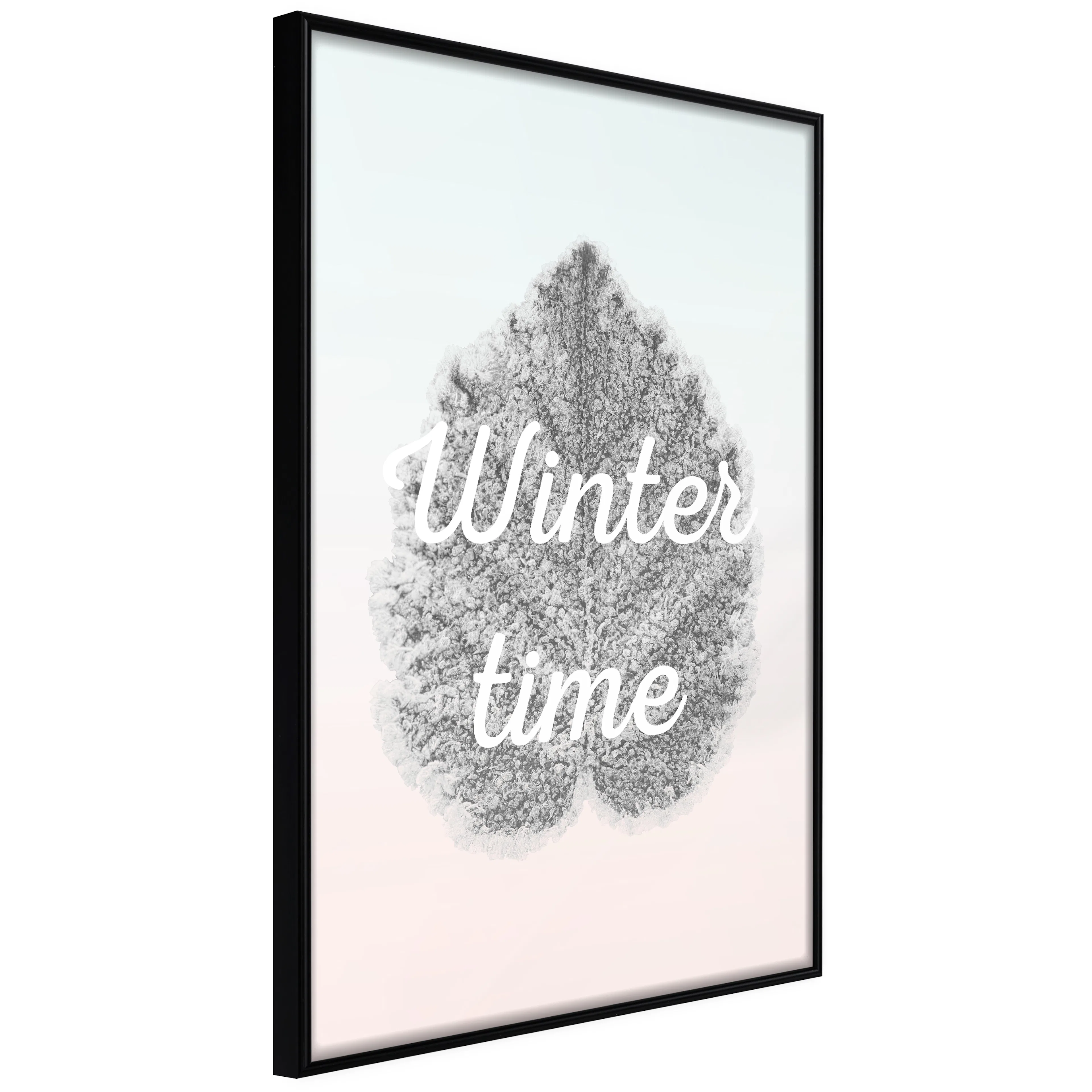 Affisch - Winter Time [Poster] 30x45 Svart ram, 30x45 cm