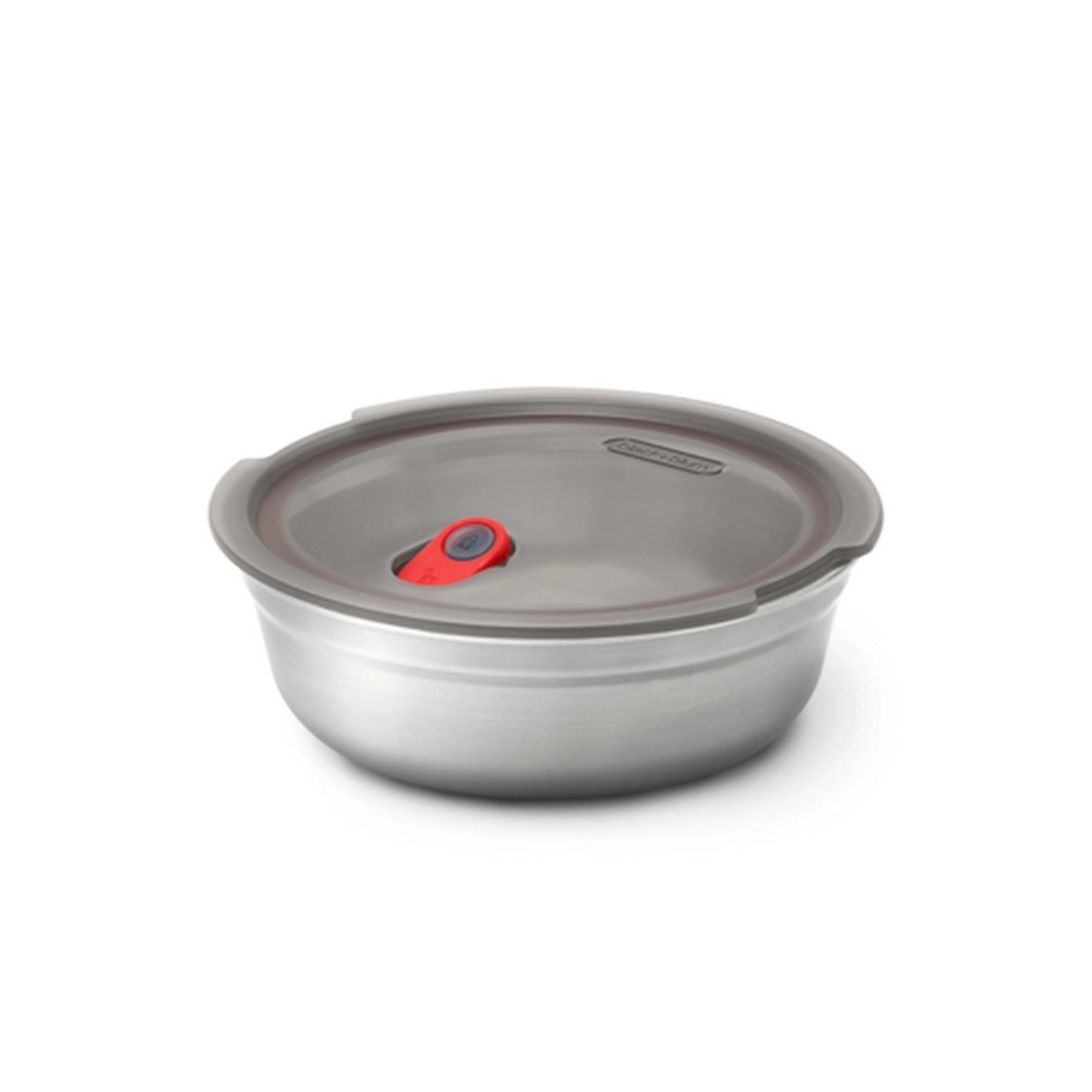 Steel Bowl B+B Small 650 ml Grå/röd Matlåda Black+Blum Steel Bowl Small 650 ml Grå/Röd
