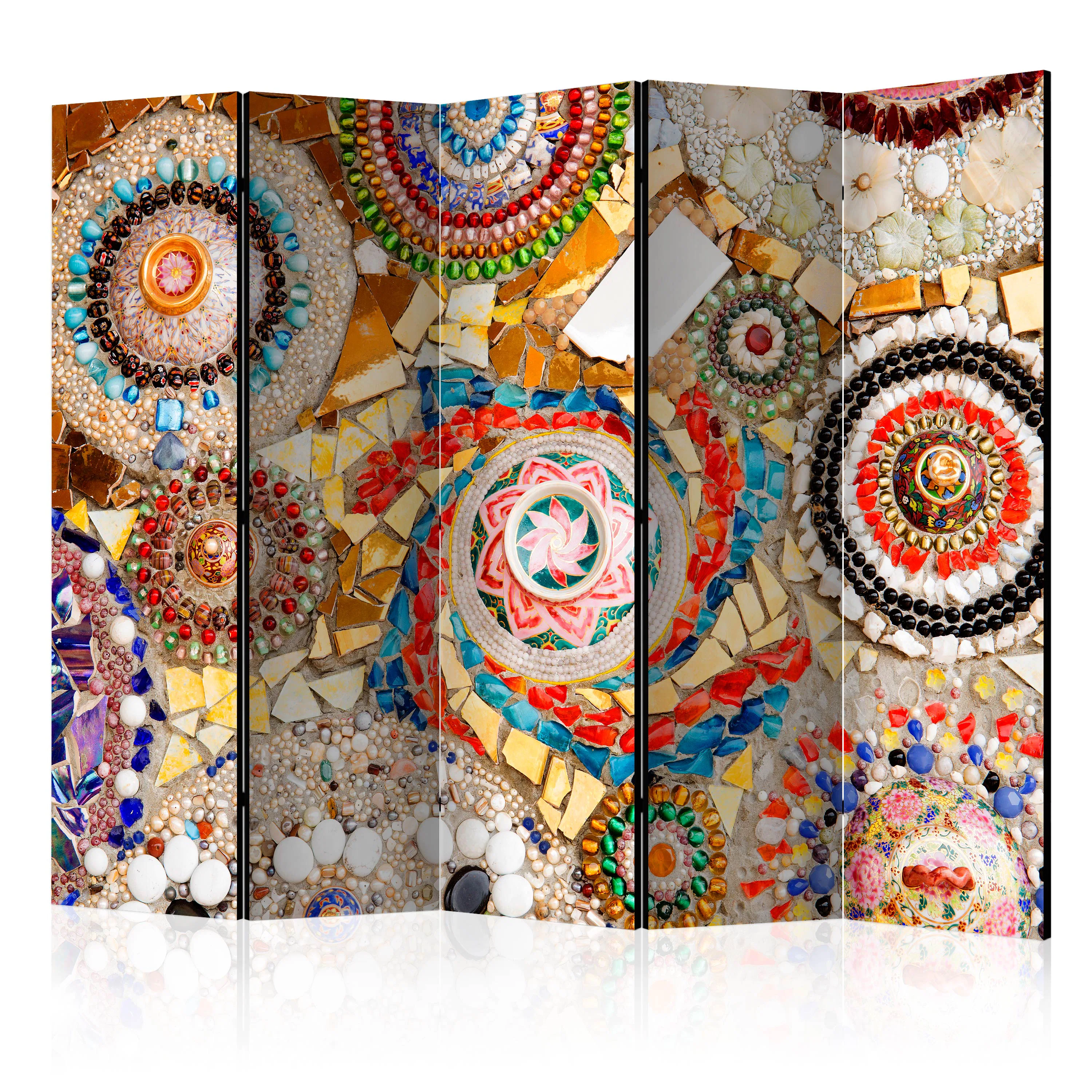 Rumsavdelare Skärmvägg Arkiio Moroccan Mosaic II 225x172 cm