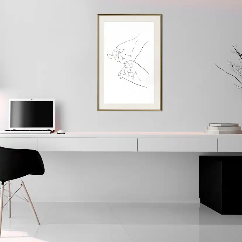 Poster Artgeist Affisch Dancing Hand