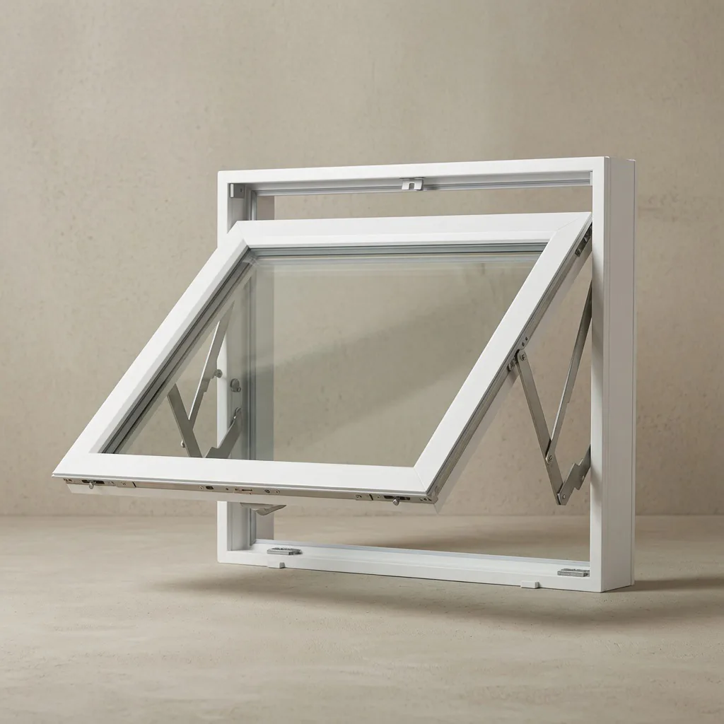 Vridfönster Sveafönster Konstant PVC 3-glas