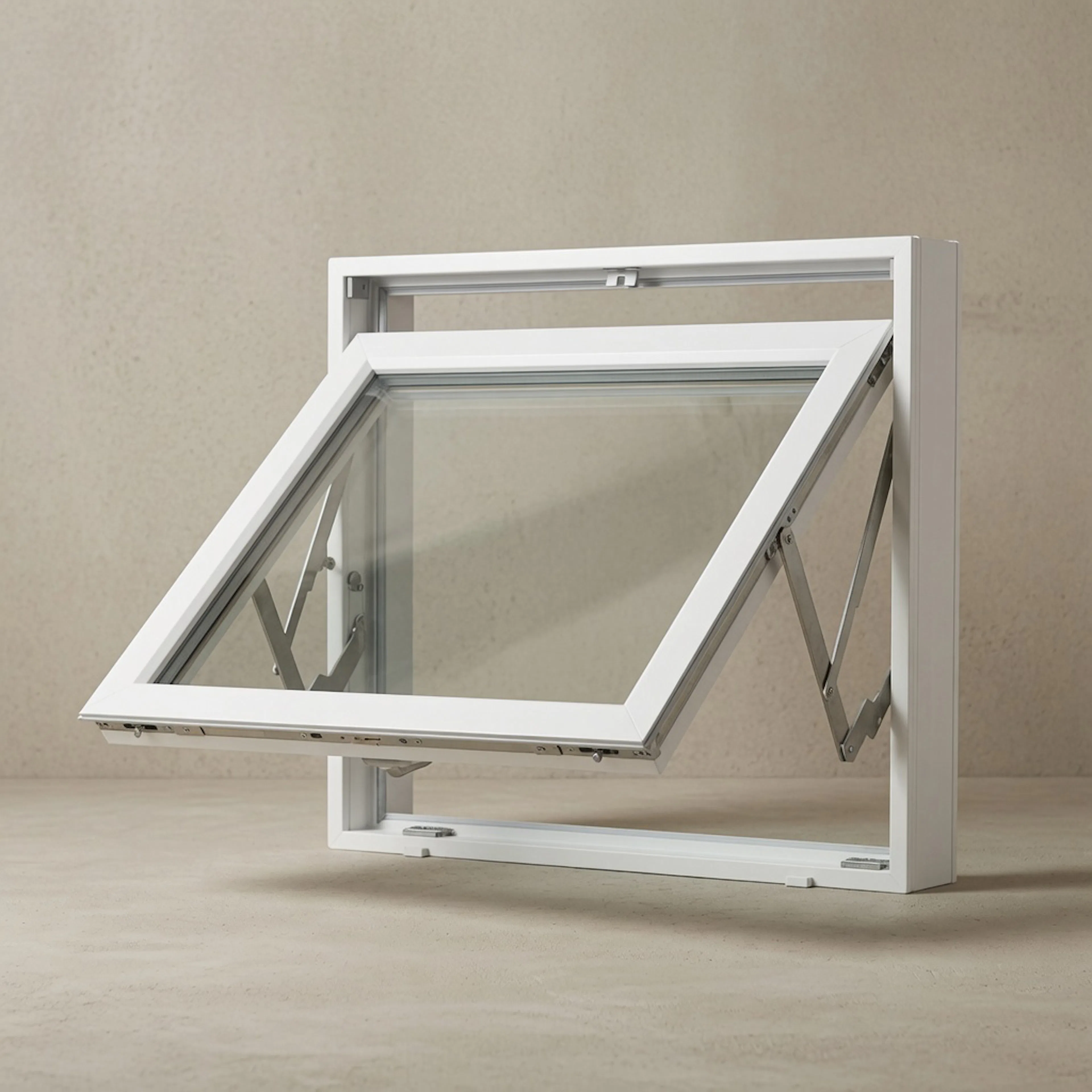 Vridfönster Sveafönster Konstant PVC 3-glas