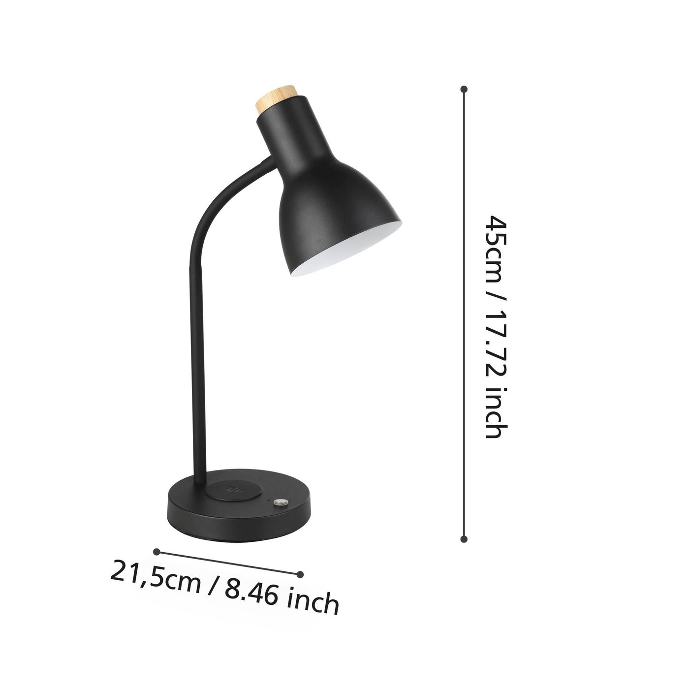 Bordslampa Eglo Veradal-Qi med Touch