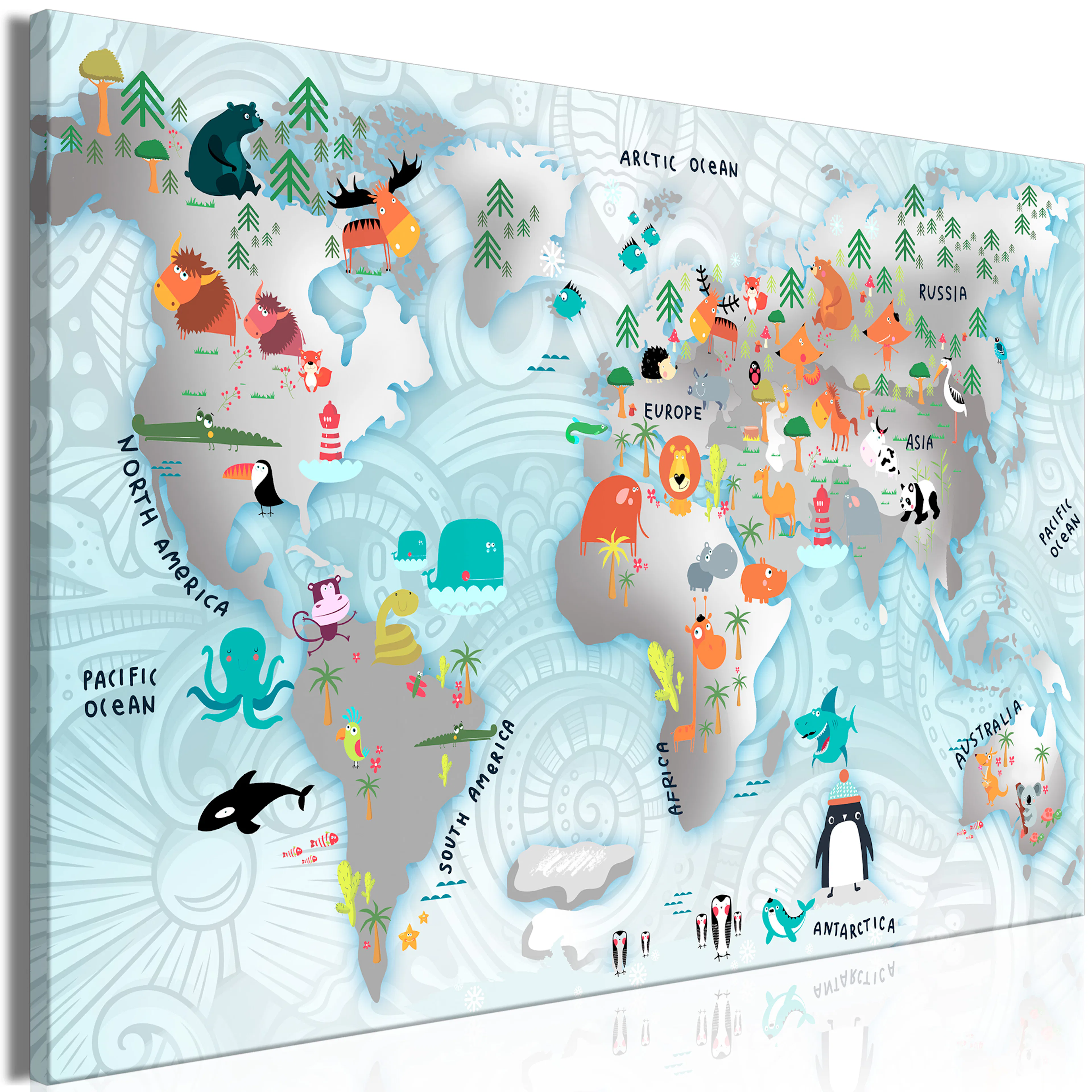 Tavla Arkiio Fairytale Map