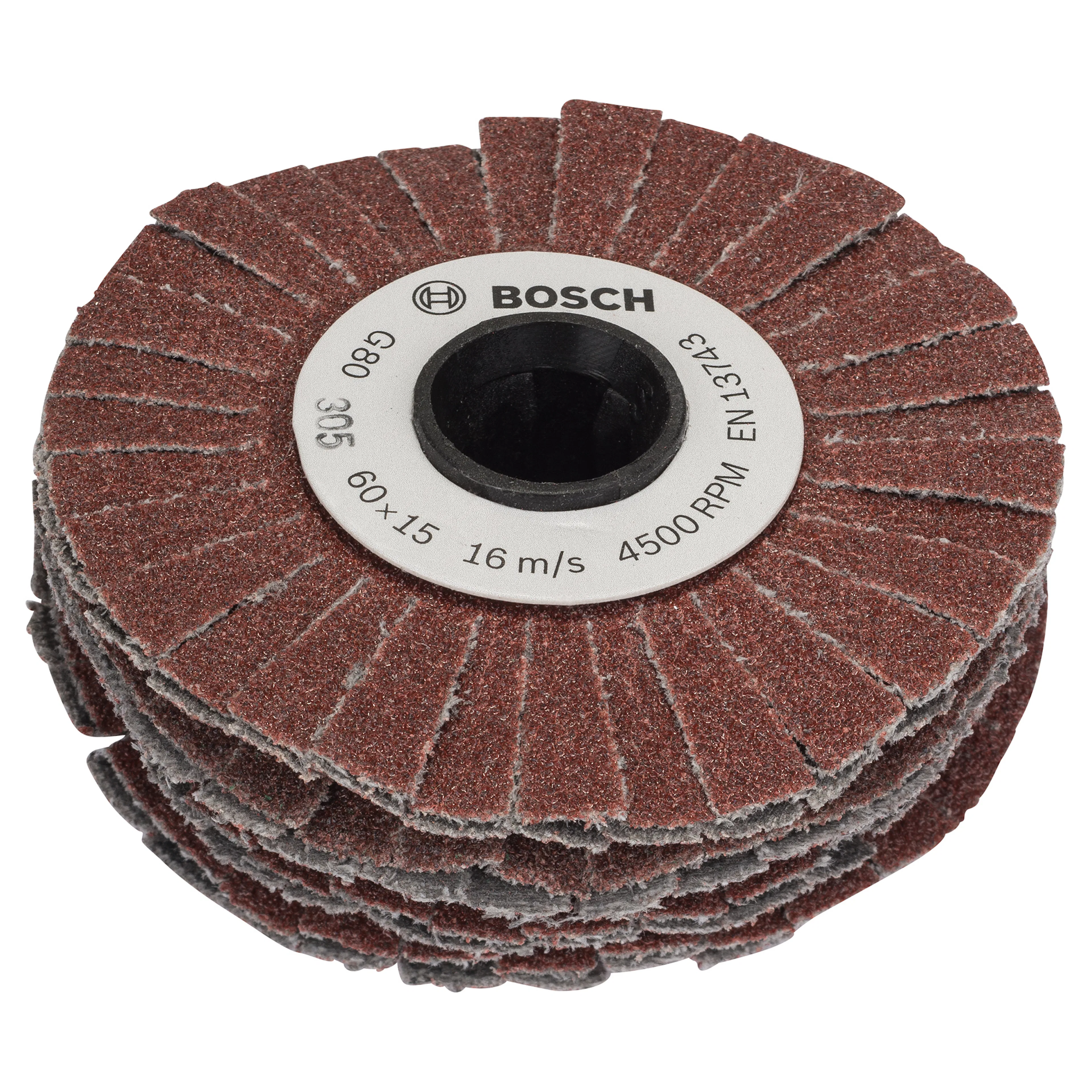 Sliptrissa Bosch Power Tools Flexibel 15 mm K80