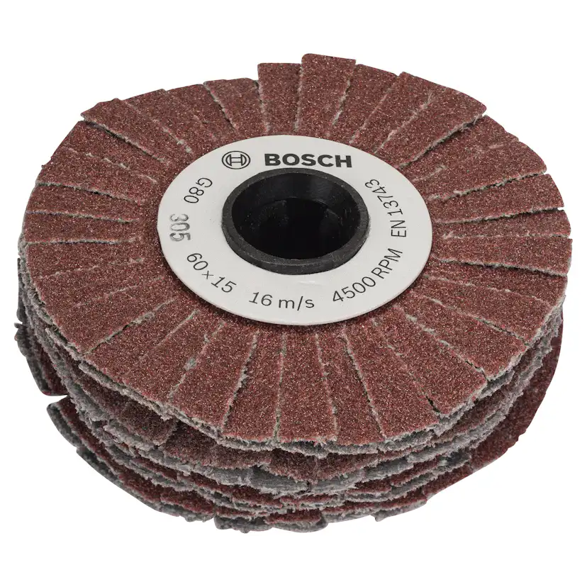 Sliptrissa Bosch Power Tools Flexibel 15 mm K80