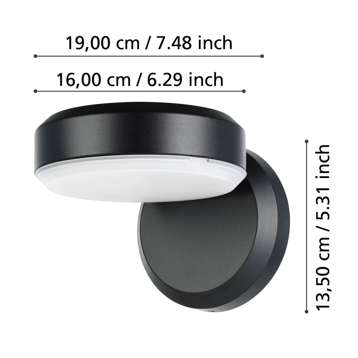 Vägglampa Utebelysning Eglo Fornaci