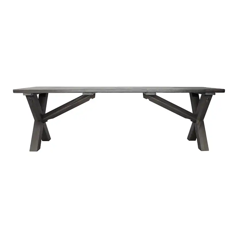 SCOTTSDALE bench 140 Grå, 1400 mm